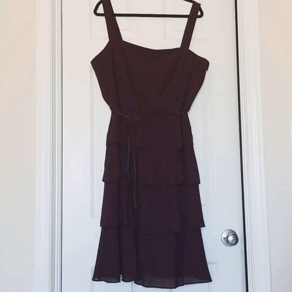 Dress Barn plum dress